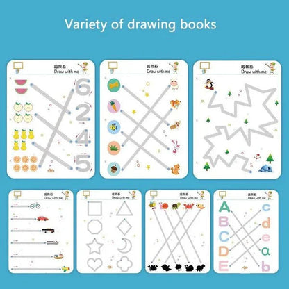 Fun Kids Activity Book for Learning and Drawing