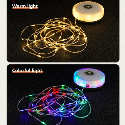 Portable LED Camp Light with USB Recharge and Magnet Base