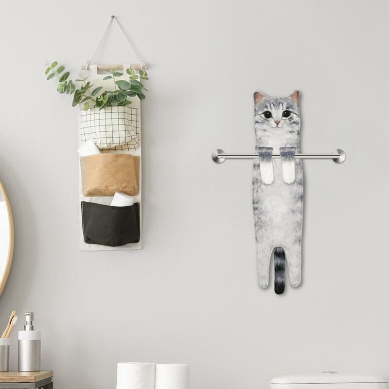 Adorable Kitty Beach Towel