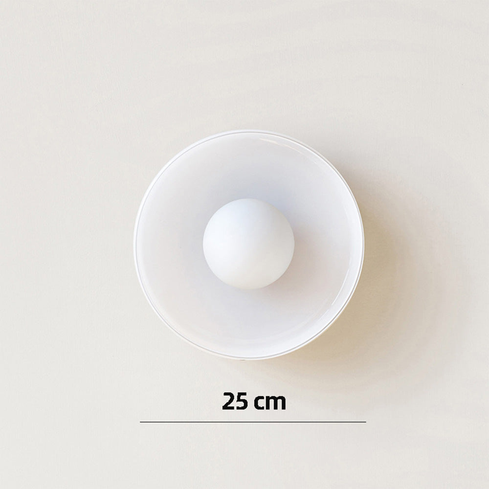 Stylish Round Glass Light Fixture