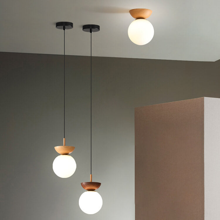 Asian Inspired Modern LED Ceiling Light - Fesara