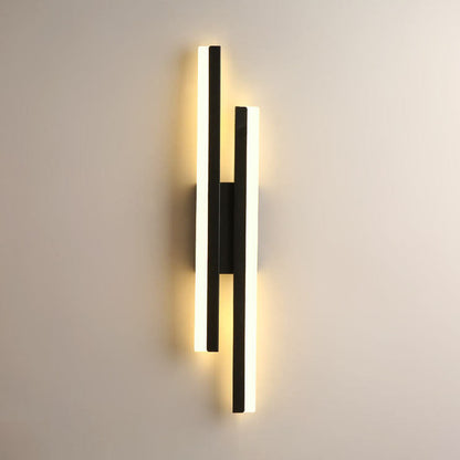 Slim LED Wall Light | Modern Iron Fixture | Adjustable Brightness - Fesara