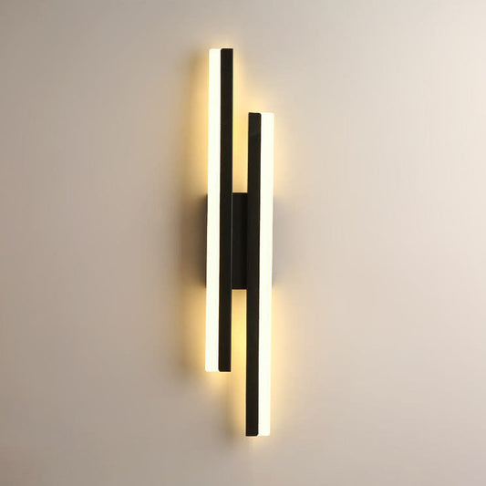 Slim LED Wall Light | Modern Iron Fixture | Adjustable Brightness - Fesara