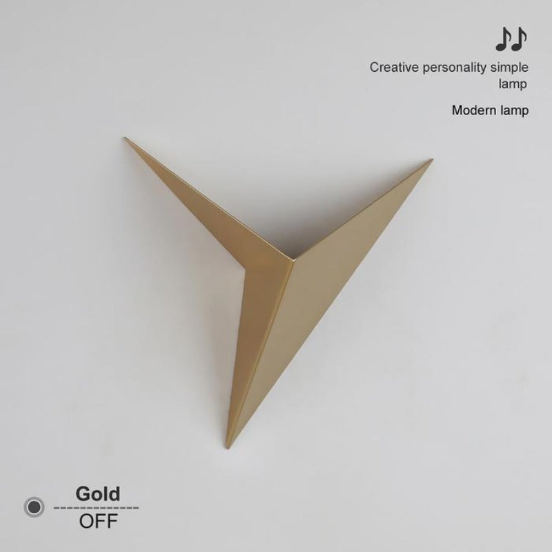 Simple Folded Nordic Wall Light Modern Style