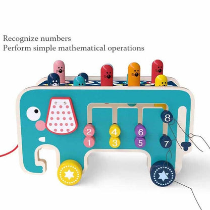 Fun Kids Wooden Music Hammer Toy