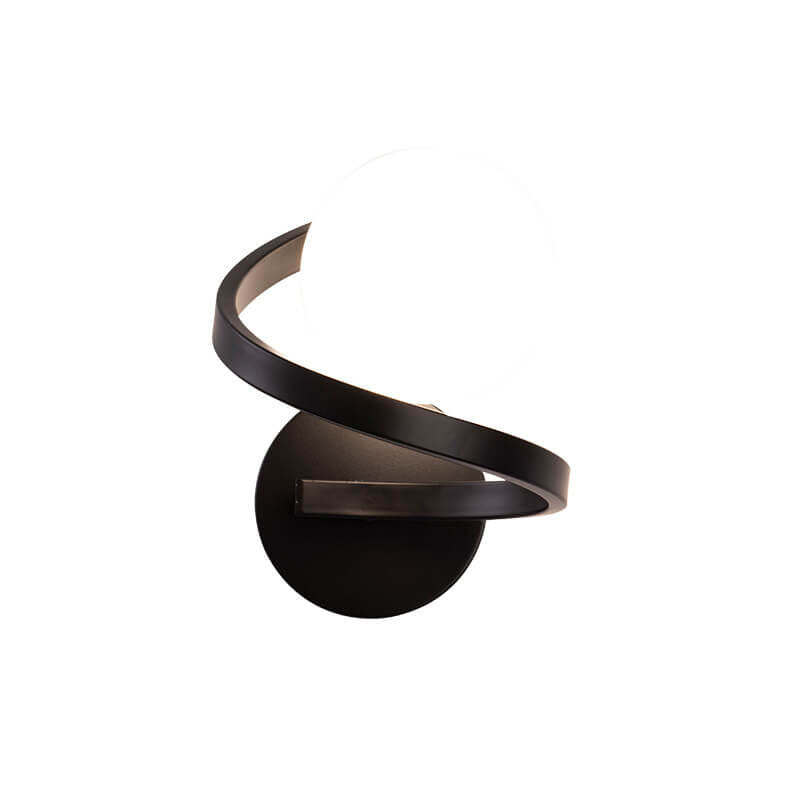 Elegant Metal Arc Wall Lamp