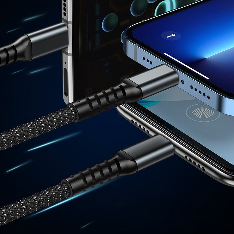 Quick Charge 3-in-1 USB Data Cable