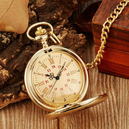 Classic Quartz Chain Watch for Men