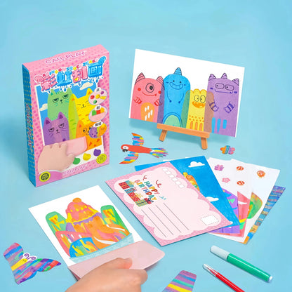 Vibrant Artistic Jewelry Box