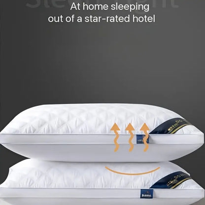 Comfortable Contour Pillows - 2 Pack Soft Support