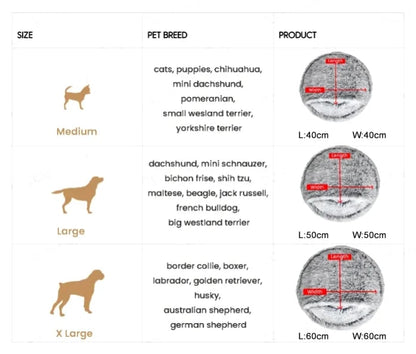 Cozy Pet Bed for Calming Sleep
