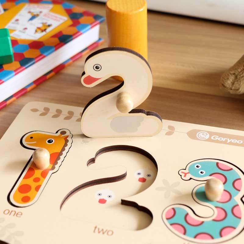 Fun Animal Number Puzzle Book for Kids