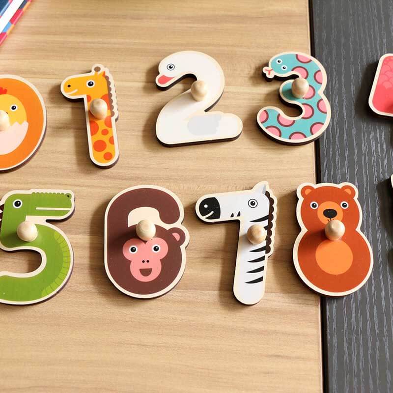 Fun Animal Number Puzzle Book for Kids