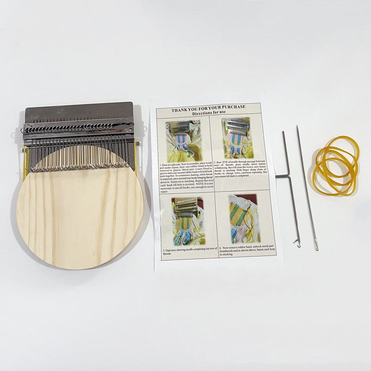 Portable Compact Weaving Loom Machine