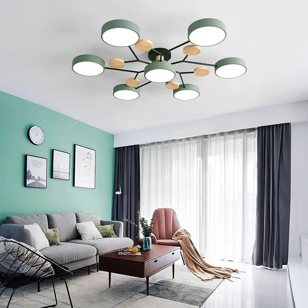 Sleek LED Ceiling Fixture Home Lighting - Fesara