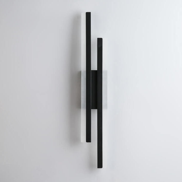 Slim LED Wall Light | Modern Iron Fixture | Adjustable Brightness