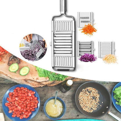Easy Use 3-in-1 Veggie Chopper Set