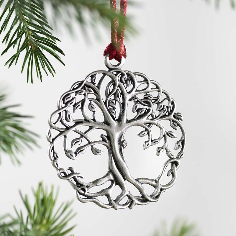 Metallic Christmas Tree Ornament