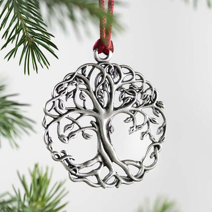 Metallic Christmas Tree Ornament