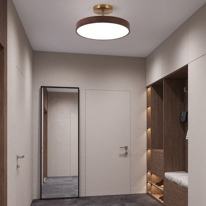 Asian Style Round LED Ceiling Mount Light