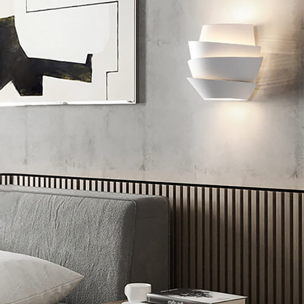Contemporary Iron Dual Wall Lamp