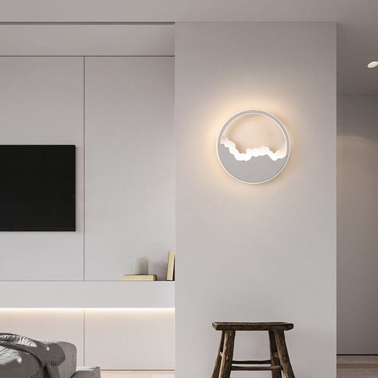 Modern Wave Pattern Wall Lamp - Fesara