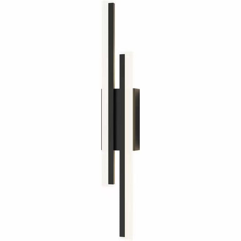 Slim LED Wall Light | Modern Iron Fixture | Adjustable Brightness