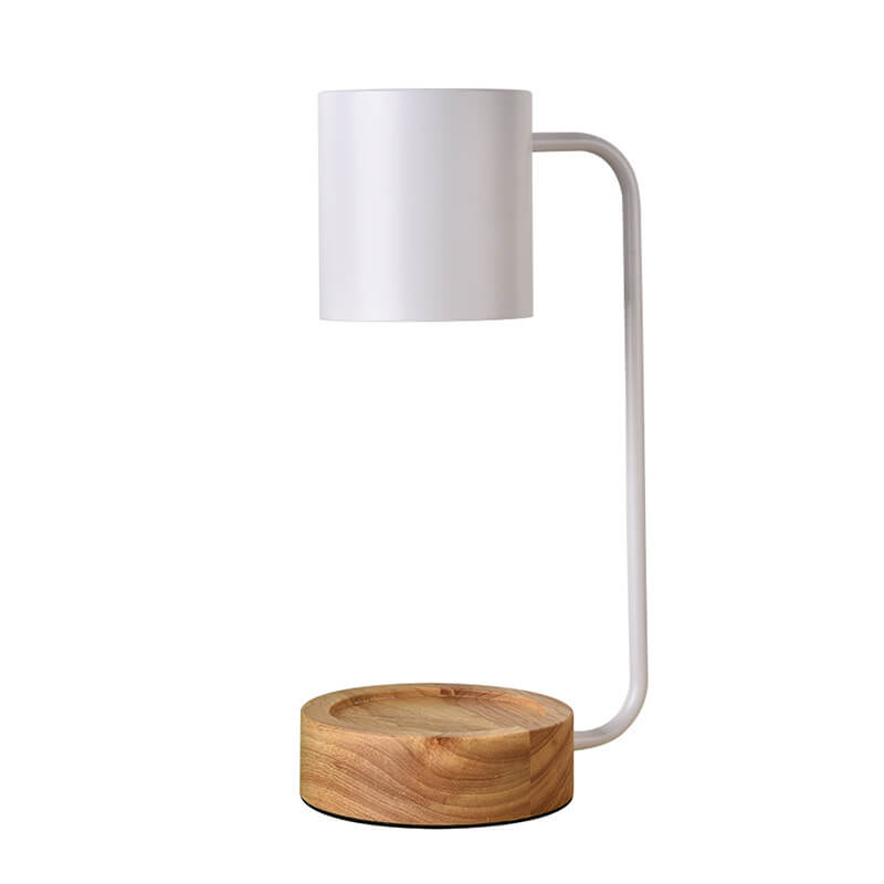 Rustic Wooden Dimmable Melted Wax Table Lamp