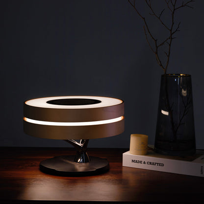 Wireless Charging Desk Lamp with Bluetooth Speaker