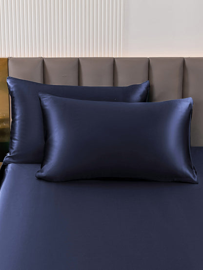 Soft Mulberry Silk Pillowcase Set with Hidden Zipper