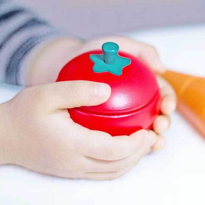 Wooden Kids Play Kitchen with Food and Accessories
