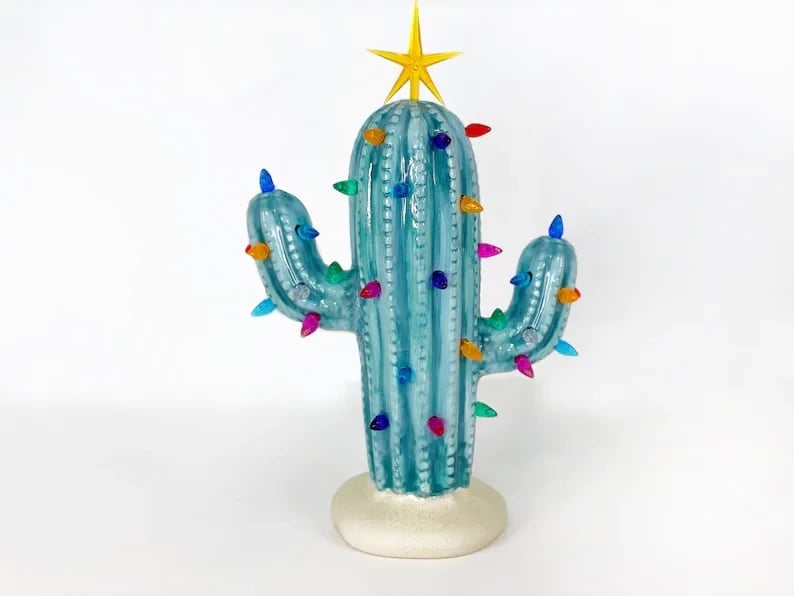 Low Maintenance Indoor Glow Cactus Lamp