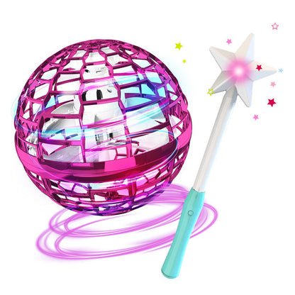 Colorful LED Mini Drone Toy with 360 Spin Action