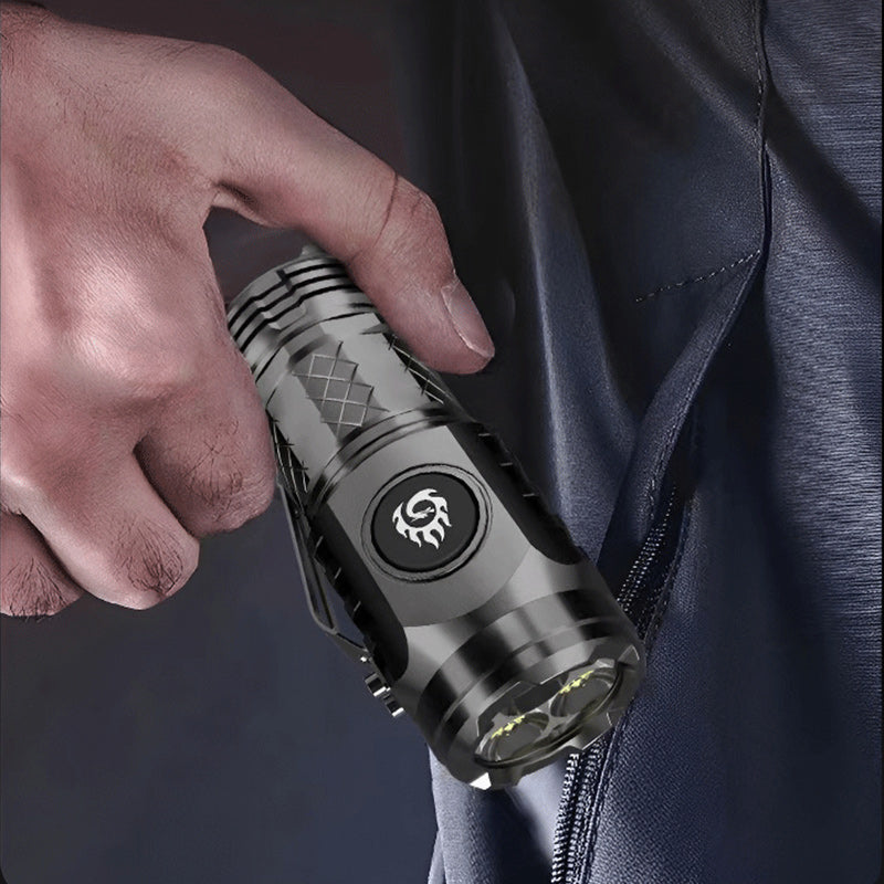 Bright 3 LED Compact Pocket Flashlight