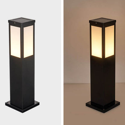 Contemporary Outdoor Solar Powered Garden Light