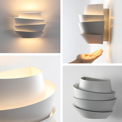 Contemporary Iron Dual Wall Lamp