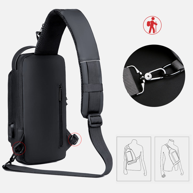 Practical Water Resistant Travel Bag for Men