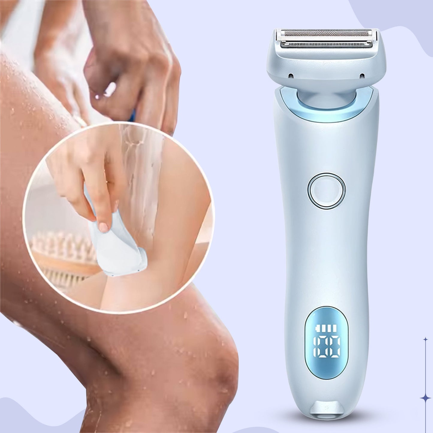 Rechargeable Travel Wet Dry Shaver Razor