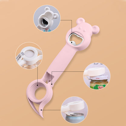 Multifunctional 4-in-1 Bar Bottle Opener