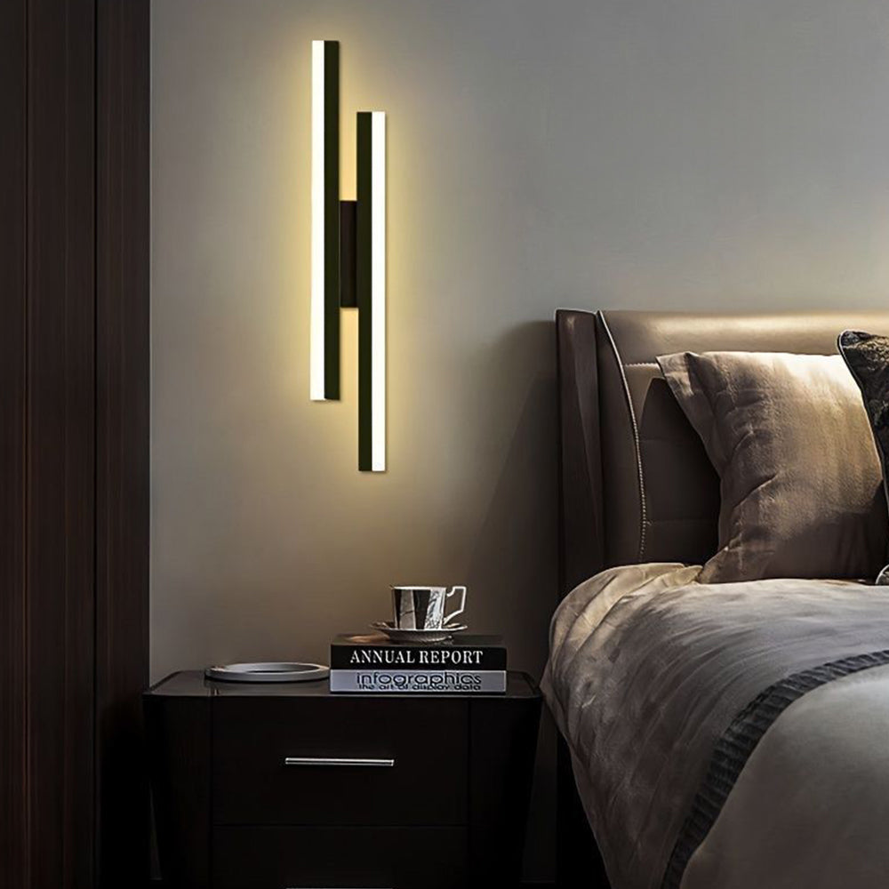 Modern Slim LED Wall Lamp for Bedroom and Hallway