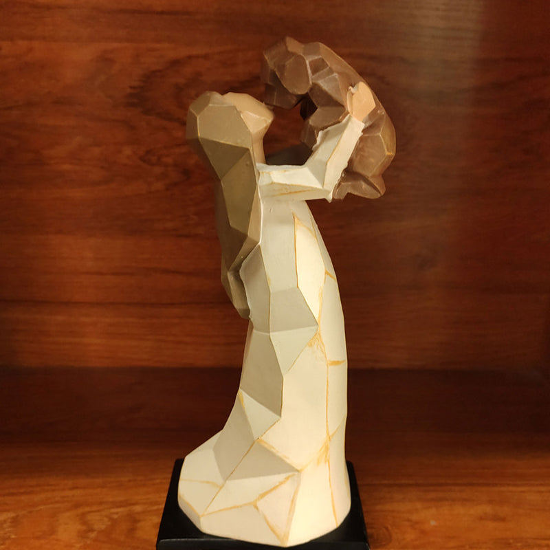 Lovely Dog Friendship Statue Figure