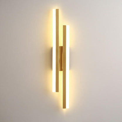 Slim LED Wall Light | Modern Iron Fixture | Adjustable Brightness