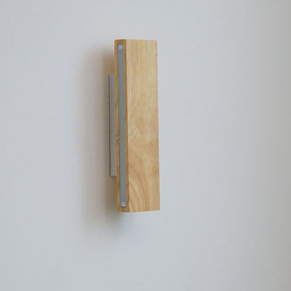 Asian Style LED Wooden Wall Light