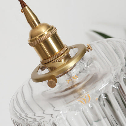Elegant Glass Antique Pendant Light