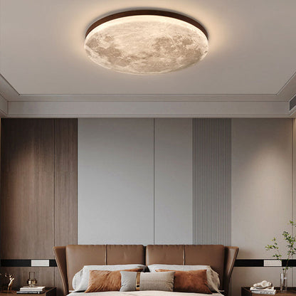 Simple Round White LED Ceiling Light Fixtures