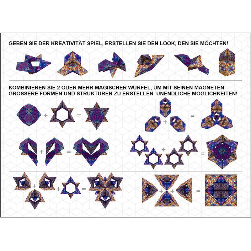Colorful Magnetic Puzzle Cube Toy