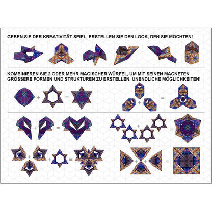Colorful Magnetic Puzzle Cube Toy