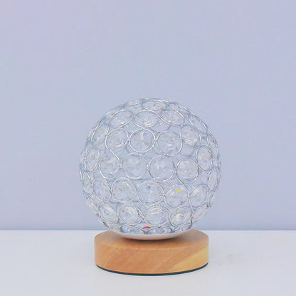 Compact USB Table Lamp with Warm Rechargeable Light - Fesara