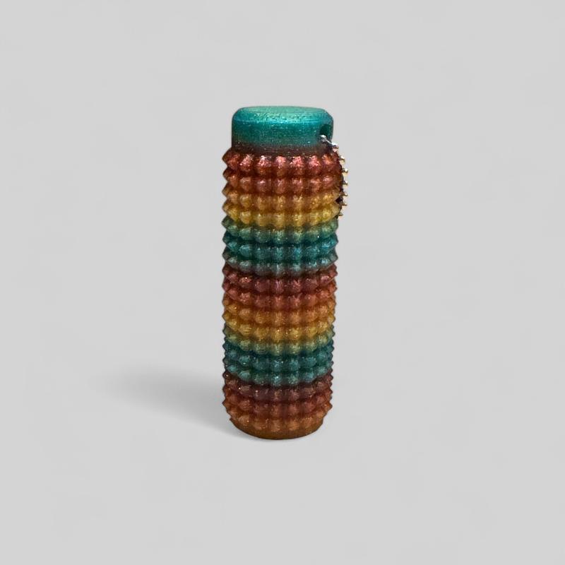 Cool Spiky Fidget Roller Keychain