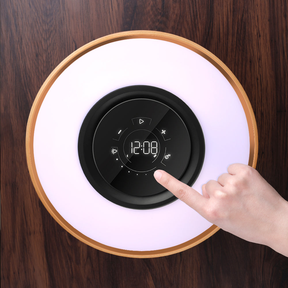 Wireless Charging Desk Lamp with Bluetooth Speaker